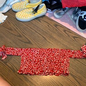 ADORABLE TOP WITH MATCHING SHORTS